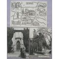 Eyam postcard & photographs