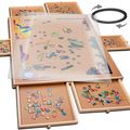 Playvibe 1500 Piece Rotating Puzzle Board with ...