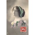 CARTE POSTALE - JEUNE FILLE - REF 10