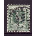 GOLD COAST 1907 SG 59 1/2d DULL GREEN FINE USED #3