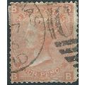 1873 SG94 4d Vermillion Plate 14 Check Letters ...