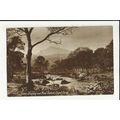 Wales CAPEL CURIG River Llugwy Postcard by Vale...