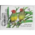 AUS 2018 $1.00 (S/A) 'BIRDS -FINCHES - STAR' ON...