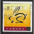 CAN 1999 46c 'CHINESE NEW YEAR - RABBIT' FINE U...