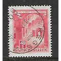 AUSTRIA 1957 BUILDINGS 4Og RED PORCIA CASTLE SG...