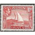 Aden 1939 SG19 1 1/2a Scarlet Mounted Mint ..