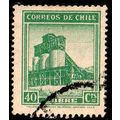Chile 1938 Industry 40c Used Stamp Cobre