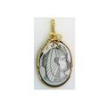 Cleopatra Glass Cameo Brass Wire Wrap Pendant 4