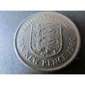 1980 QUEEN ELIZABETH II BAILIWICK OF JERSEY TEN...