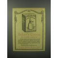 1913 Baker's Cocoa Advertisement