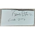 PERSONALLY HAND SIGNED AUTOGRAPH OF THE FAMOUS ...