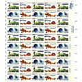 1976 Bicentennial Sheet of Fifty 10 Cent Postag...