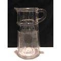 Vintage Clear Glass Cream or Milk Pouring Pitch...