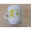 Vintage Corelle April Flowers Coffee / Tea Cup