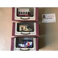 Ltd Ed 3 Oxford Diecast Radio Times Vans & Bus,...
