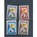 Netherlands stamps. 1949 Red Cross & Indonesian...