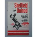 SHEFFIELD UNITED v CARLISLE UNITED Div2 09/11/1968