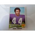 1975 Topps Football Card # 240 Chuck Foreman Ve...
