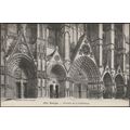 Portails de la Cathédrale, Bourges, c.1910 - Au...