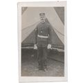 Postcard RPPC UK St John Ambulance first aider ...