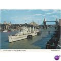 HMS Belfast by Tower Bridge London S11355