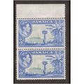 JAMAICA 1938 KING GEORGE VI DEFINITIVES 3d GREE...