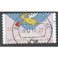 GER 2010 55c (S/A) 'GREETINGS ' FINE USED (EBID...