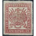 Transvaal 1874 SG38 1d Pale Brick Red Mint No G...