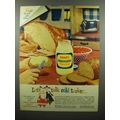 1960 Kraft Mayonnaise Ad - Let's Talk Cold Turkey