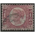 1870 SG48/9 1d Rose Plate 6 Fine Used Check Let...