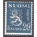 Finland 1950 Michel 383 O Cote (2013) 0.30 Euro...