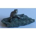 PEWTER ' BEAVER ' figurine (1980s)