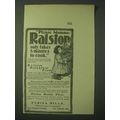 1900 Purina Mills Ralston Breakfast Food Ad - P...