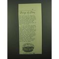 1939 Allen Solley & Co. Ad - Change of Policy