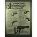 1980 Beretta Pistol Ad - M92, M76, M84, M70S