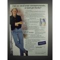 1998 Lands End Fashion Ad - Steal Your Measurements