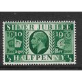 GREAT BRITAIN 1935 SILVER JUBILEE 1/2d GREEN U ...