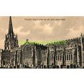 Thaxted Church, from old Print, Essex, White Po...