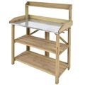 Outdoor Garden Workstation Potting Bench with M...
