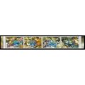 Micronesia WWF Mandarinfish Strip of 4v 2009 MN...