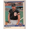 1984 Fleer baseball card #95 John Wockenfuss - ...