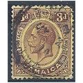 Jamaica 1912 SG62 3d Purple/Yellow Fine Used .