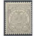 Transvaal 1885 SG175 1/2d Grey Light Mounted Mi...