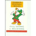 Advertising GARDEN FESTIVAL WALES 1992 Postcard
