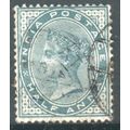 India stamps 1882 - SG 84 - QV ½a green used 2