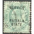India 1902 (Patiala State) - SG 121 - KEV11 ½a ...