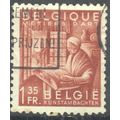 Belgium 1948 - SG1219 - 1f.35c brown - Woman Ma...