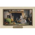 Contrary Winds Webster Antique Painting Postcard