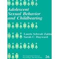 Developmental Clinical Psychology and Psychiatry: Adolescent Sexual Behavior and