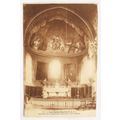 vintage postcard Luz Saint Saviour Church interior